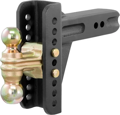 CURT 20,000 lb Adjustable Channel Mount with Dual Ball