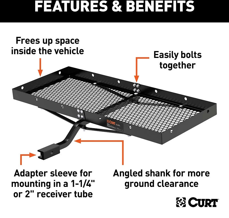 CURT 300 lb Cargo Carrier