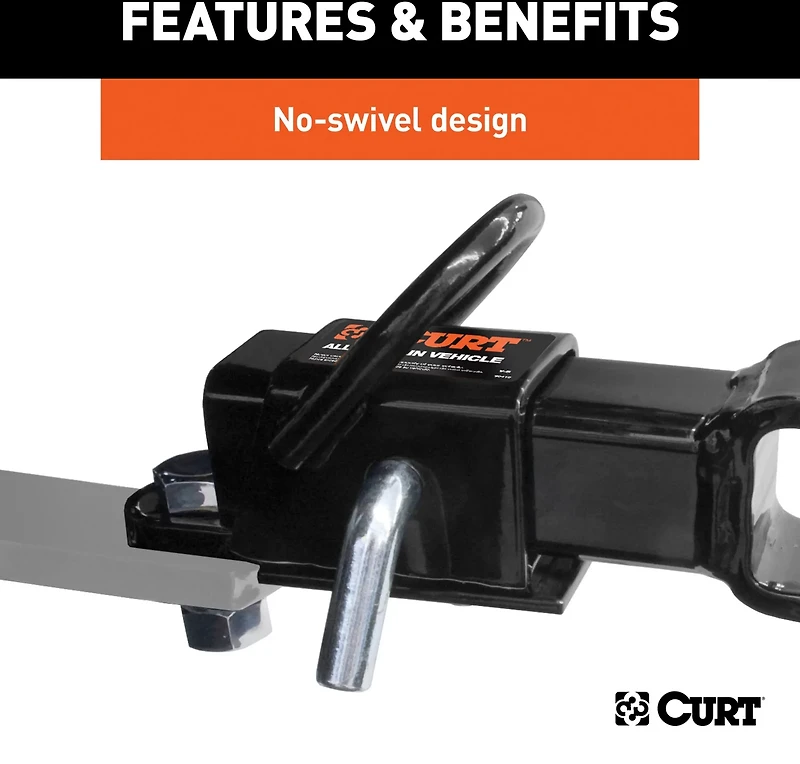 CURT ATV Towing Starter Kit with 2 in Shank and 2 in Trailer Ball