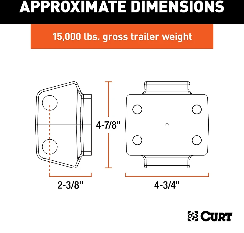 CURT Rebellion XD Pintle Mount Attachment