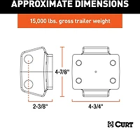 CURT Rebellion XD Pintle Mount Attachment