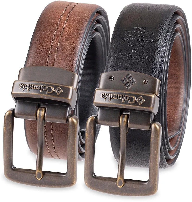 Columbia Sportswear Men's 38mm Center Stitch Reversible Belt