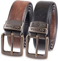 Columbia Sportswear Men's 38mm Center Stitch Reversible Belt