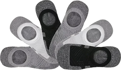 BCG Adults' Bamboo Footie Socks 6 Pack