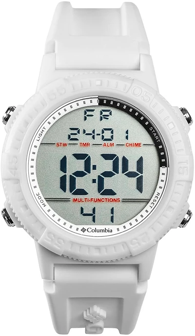 Columbia Sportswear Adults’ Self Select Peak Patrol Digital Silicone Strap Watch