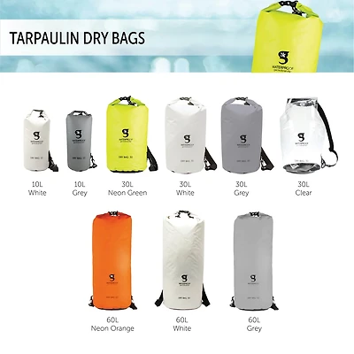 geckobrands 30L Tarpaulin Dry Bag