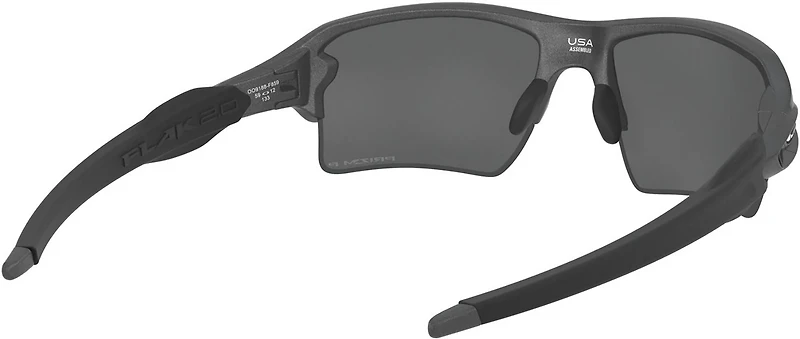 Oakley Flak 2.0 XL Steel Prizm Black Polarized Sunglasses