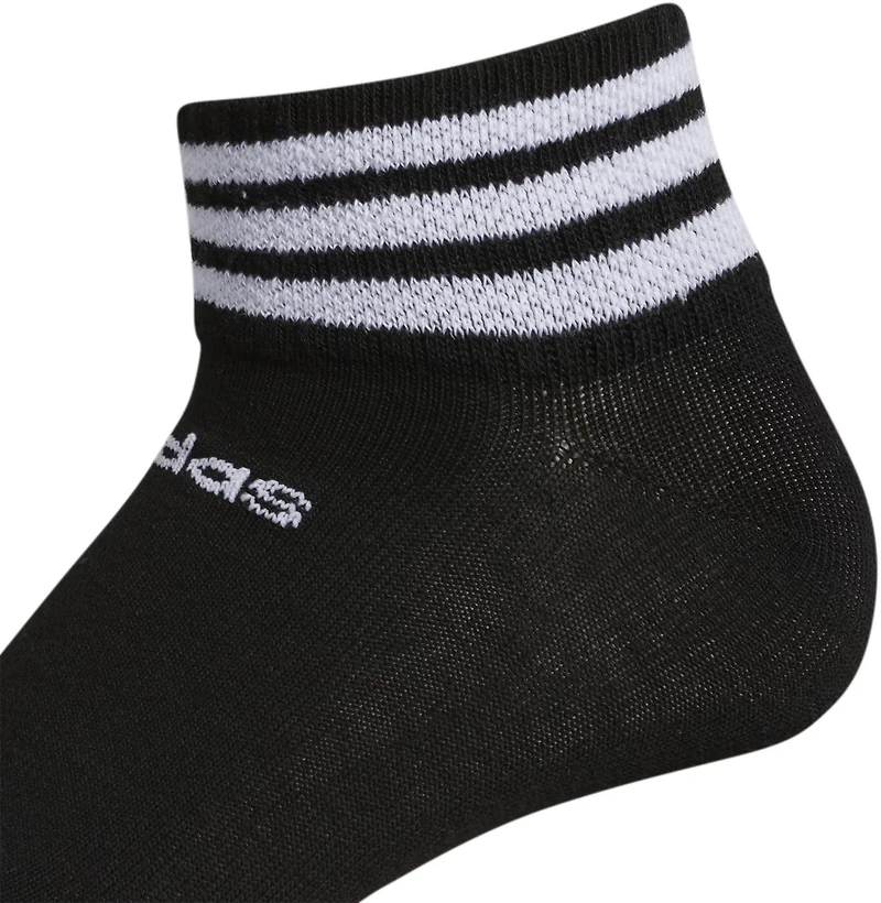adidas 3-Stripe Shortie Low-Cut Socks 3 Pack