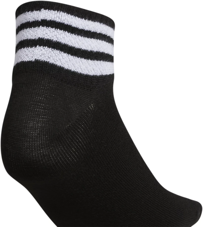 adidas 3-Stripe Shortie Low-Cut Socks 3 Pack