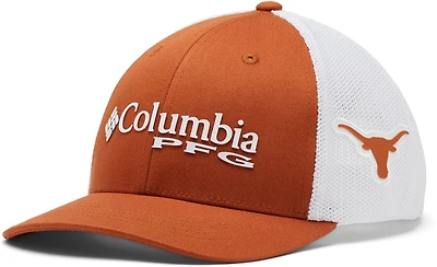 Columbia Sportswear Boys' University of Texas PFG Mesh Snapback Cap
