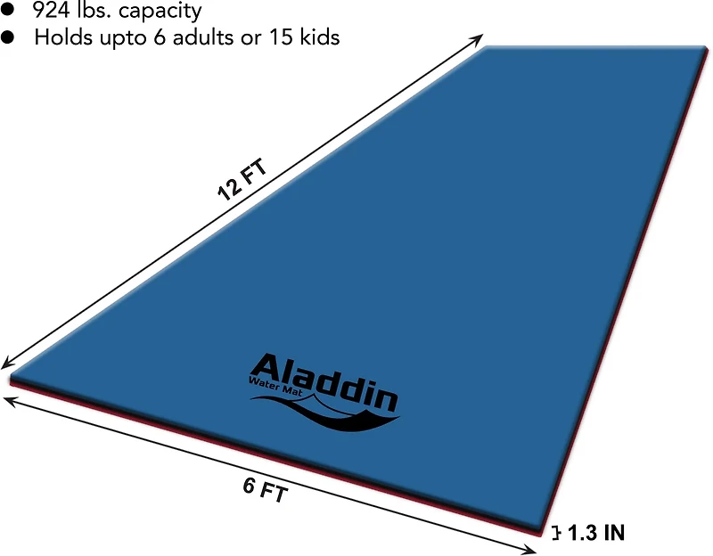 Aladdin 18 ft x 6 ft Floating Water Mat