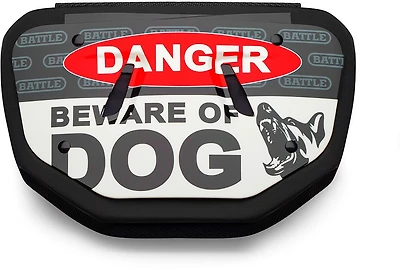 Battle Youth FB Beware of Dog Back Plate
