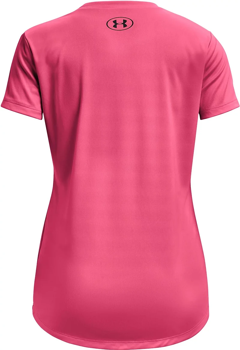 Under Armour Girls' Big Logo Solid Short Sleeve T-shirt