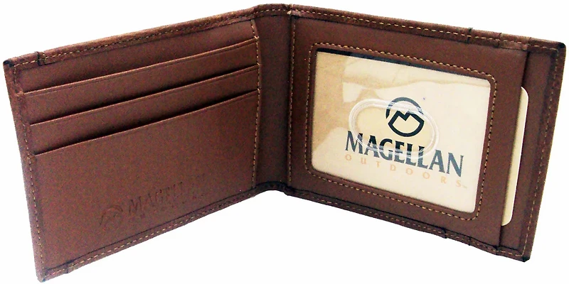 Magellan Men's Slim Bifold Money Clip Wallet