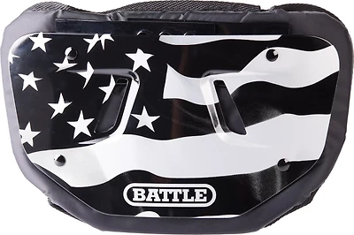 Battle Adults' FB Chrome American Flag 2.0 Back Plate
