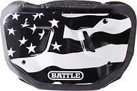 Battle Adults' FB Chrome American Flag 2.0 Back Plate