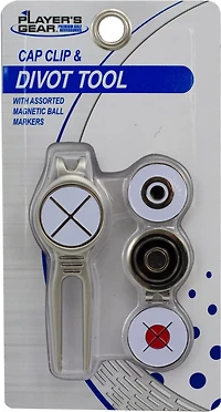 Players Gear Divot Tool/Cap Clip Combo