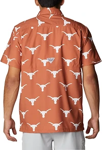 Columbia Sportswear Men's University of Texas CLG Super Slack Tide™ Logo Print Shirt