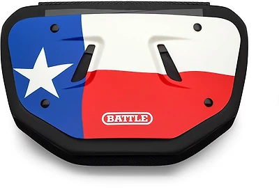 Battle Youth FB Chrome Texas Flag Back Plate