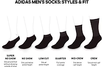 adidas 3-Stripe Crew Socks 3 Pack