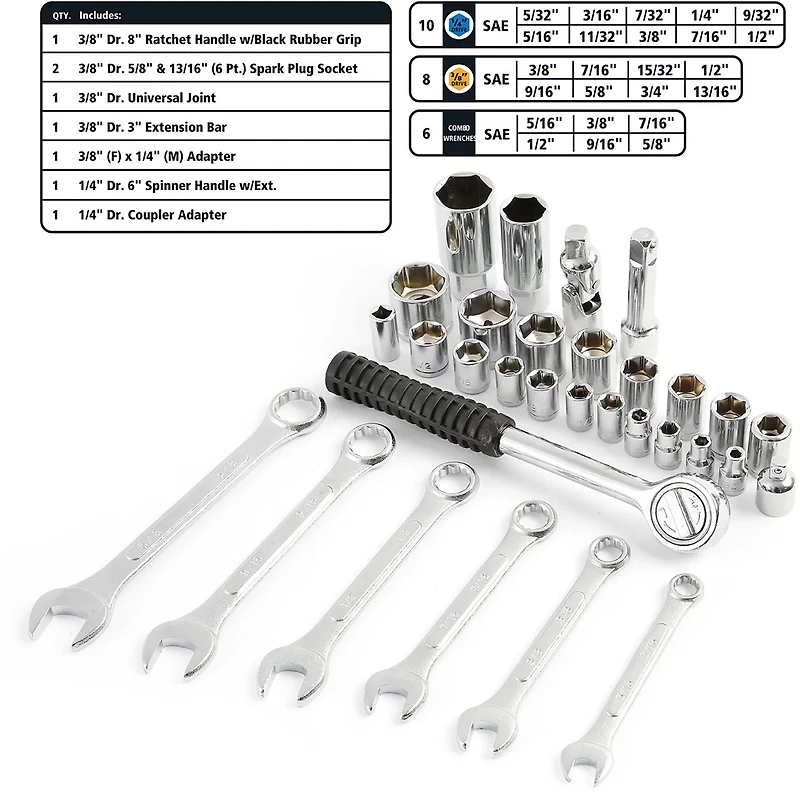 GreatNeck MS125 125-Piece Mariner's Tool Set