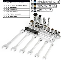 GreatNeck MS125 125-Piece Mariner's Tool Set
