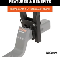 CURT Clamp-On 3-Bike Rack