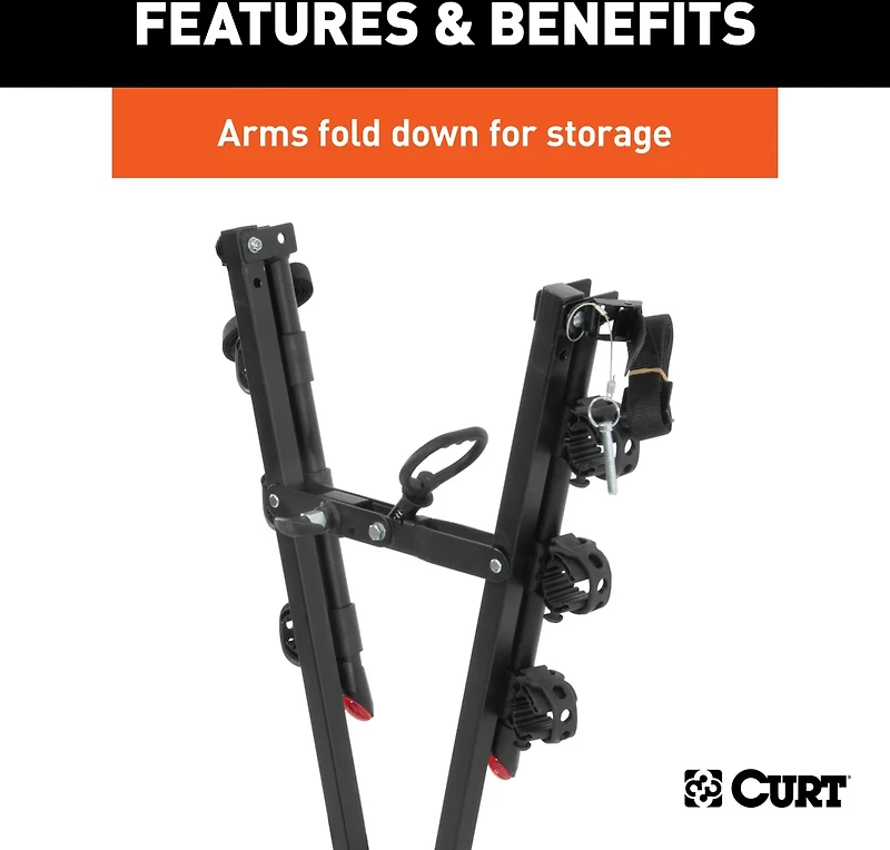 CURT Clamp-On 3-Bike Rack