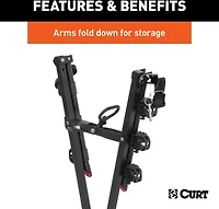 CURT Clamp-On 3-Bike Rack