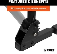 CURT Receiver-Mounted 2 or 4-Bike Rack