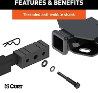 CURT Receiver-Mounted 2 or 4-Bike Rack