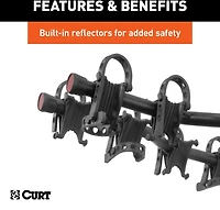 CURT Premium Hitch-Mounted 4-Bike Rack
