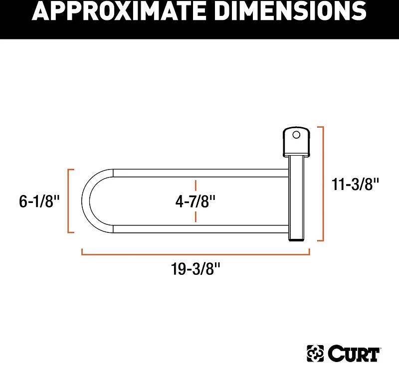 CURT Tray-Style Bike Rack Cradle for Fat Tires