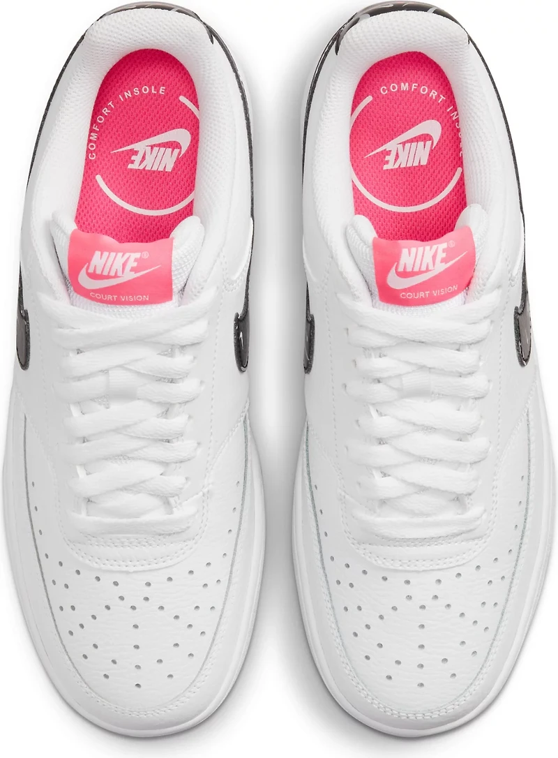 Nike Women's Court Vision Low Swooshfetti Shoes