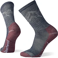 SmartWool Men’s Hike Classic Edition Light Cushion Mountain Pattern Crew Socks