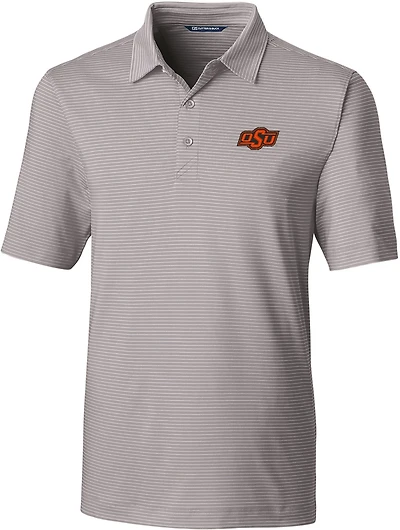 Cutter & Buck Men's Oklahoma State University Forge Pencil Stripe Polo