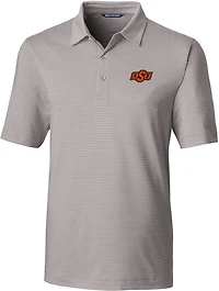 Cutter & Buck Men's Oklahoma State University Forge Pencil Stripe Polo