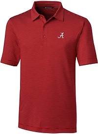Cutter & Buck Men's University of Alabama Forge Pencil Stripe Polo
