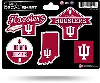 Rico Indiana University 5-piece Sticker Sheet