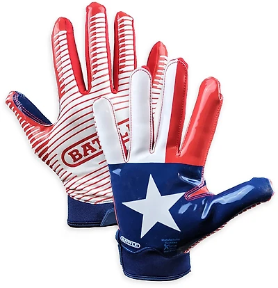 Battle Youth Doom Texas Football Gloves