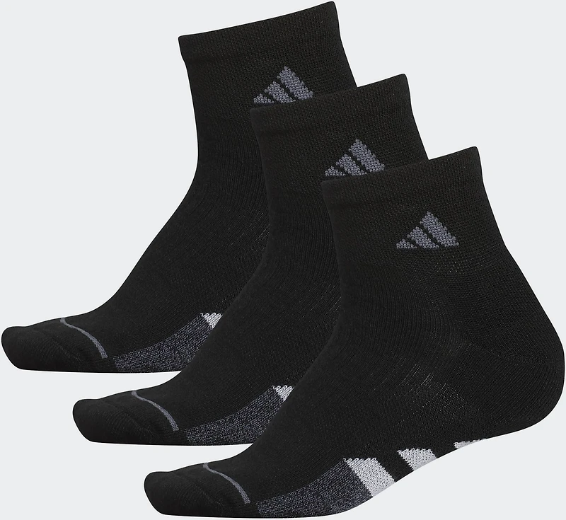 adidas Women's Cushion II Quarter Socks 3 Pack