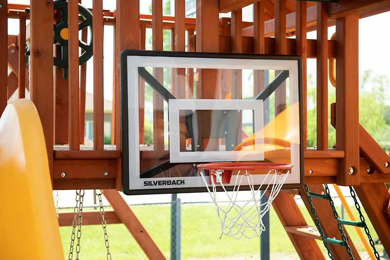 Silverback Jr. Basketball Hoop Combo