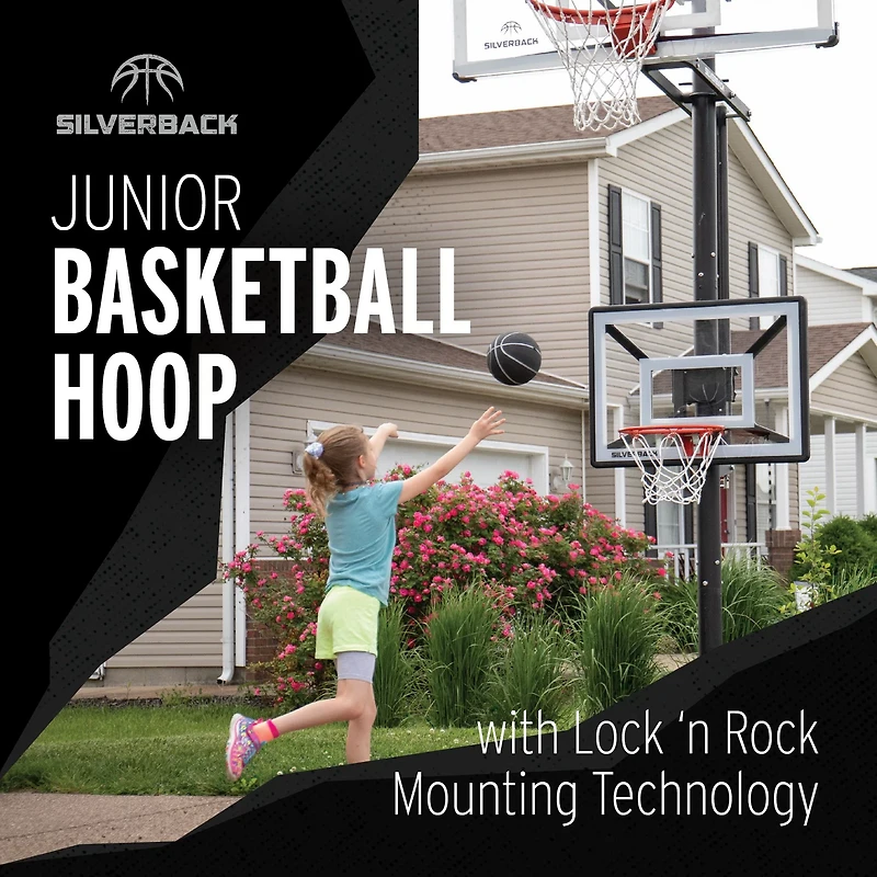 Silverback Jr. Basketball Hoop Combo