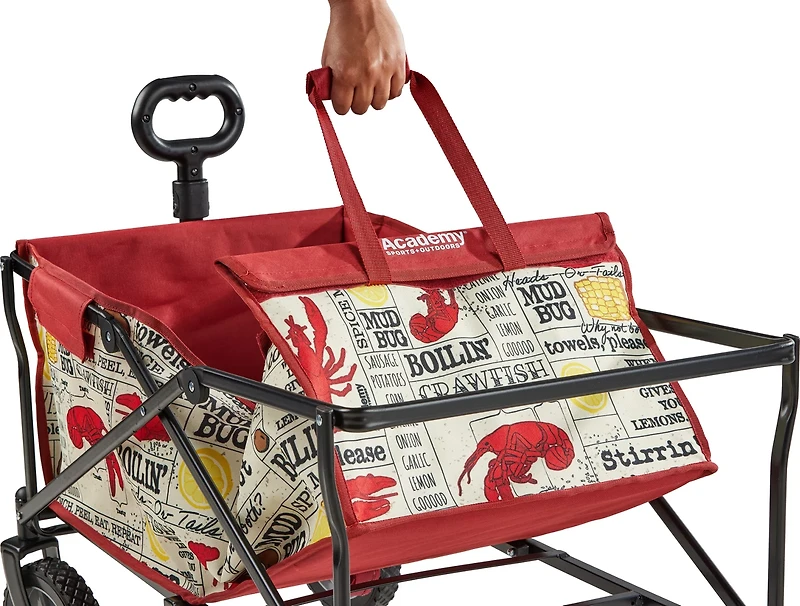 Academy Sports + Outdoors Crawfish Print Folding Multipurpose Wagon