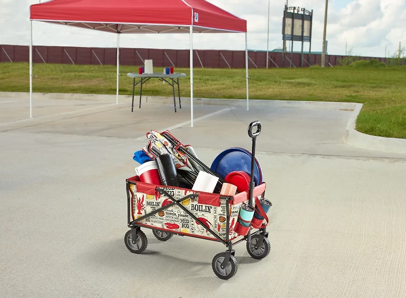 Academy Sports + Outdoors Crawfish Print Folding Multipurpose Wagon