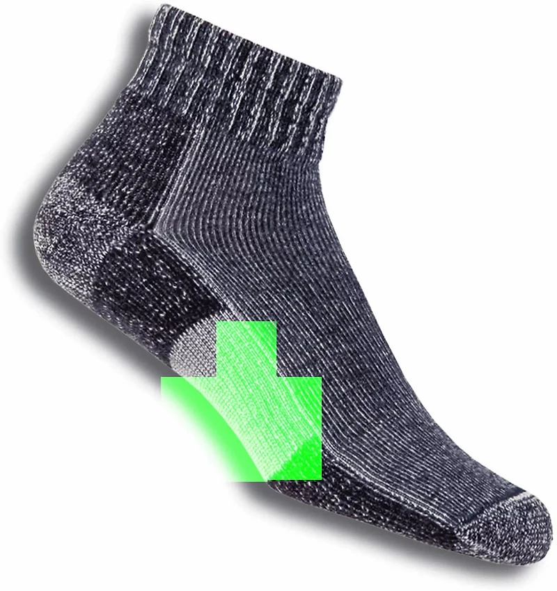 Thorlos Trail Running Moderate Cushion Quarter Socks