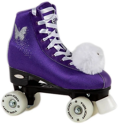 Epic Skates Butterfly Light-Up Quad Roller Skates