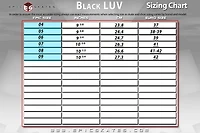 Epic Skates Luv Quad Roller Skates