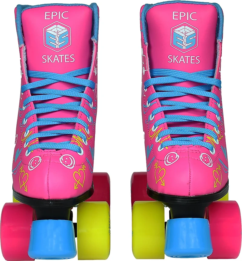 Epic Youth Blush Quad Roller Skates