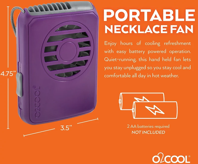 O2 COOL Necklace Fan